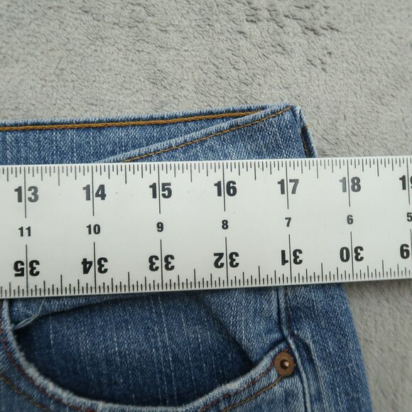 Levi's Blue Boot Cut Women Jeans - Picture 4 of 16